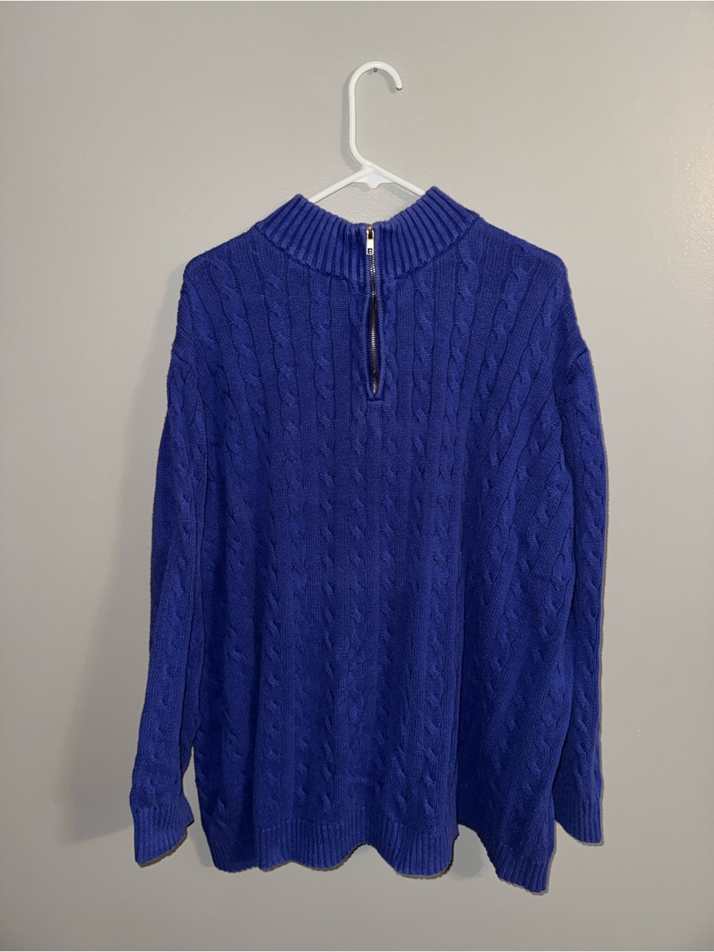 Women’s Woman Within Quarter Zip Sweater